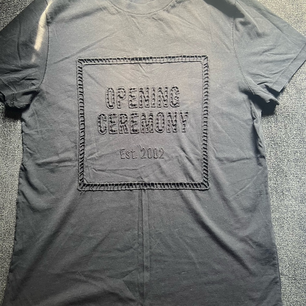 Opening Ceremony Knit Tshirt (Black)